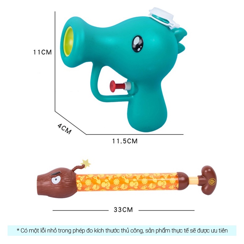 Súng Nước Đồ Chơi Hình Khủng Long Dành Cho Trẻ Em Chơi Khi Tắm