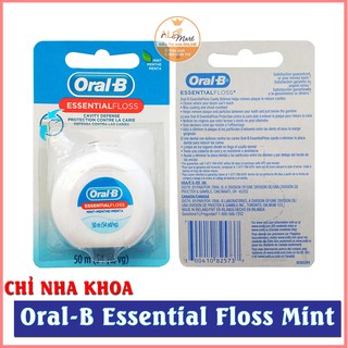 Chỉ Tơ Nha Khoa Oral-B Essential Floss 50m