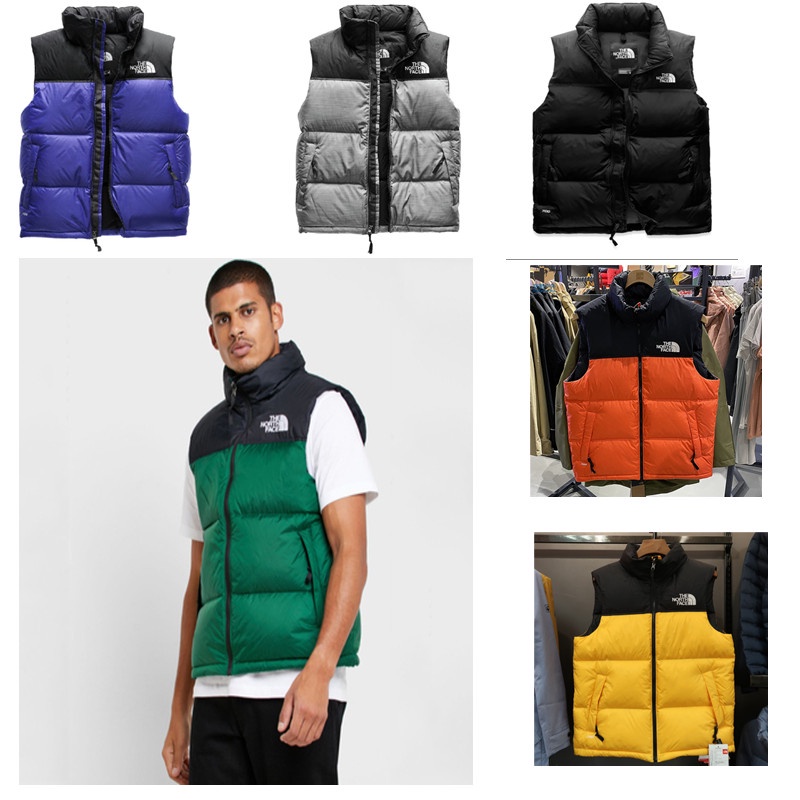 Áo khoác thể thao không tay cổ đứng từ 100% cotton dày dặn thời trang cho nam nữ