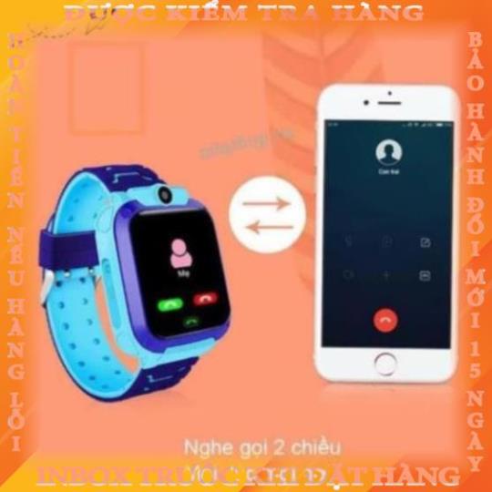 Đồng Hồ Thông Minh Trẻ Em Q12 Nghe. Gọi Định Vị, Chống Nước IP67 - Gắn Sim Cho Bé - Chính Hãng thientuy