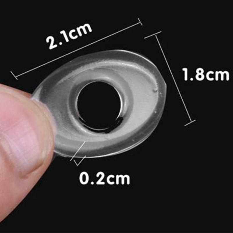 Set 6 Đệm Silicone Đeo Ngón Chân Giảm Đau Tiện Dụng