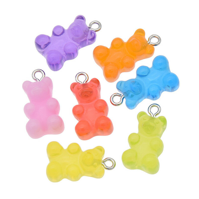 Mặt dây chuyền hình chú gấu kích thước 1.7x1.1cm