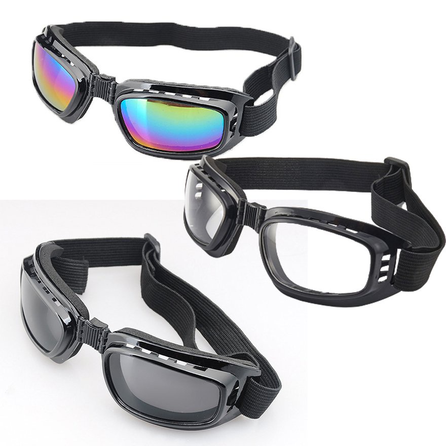 Motorcycle Goggles Polarized Day Night Cycling Sunglasses Temples Glasses