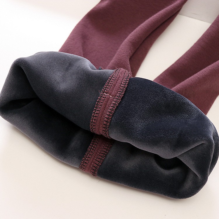 Quần legging lót lông bé gái size 8-17kg hàng QC