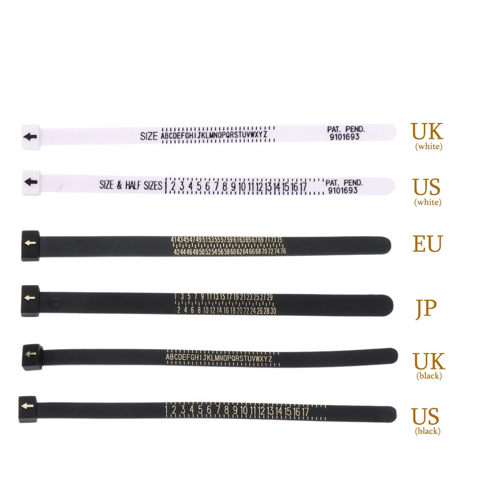 Vòng đo chọn size nhẫn size UK/ US/ JP tiện lợi