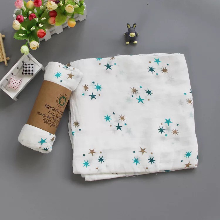 Khăn sợi tre 2 lớp Muslin cho bé - Khăn xô tắm sợi tre 100% cho bé - MÃ TE86