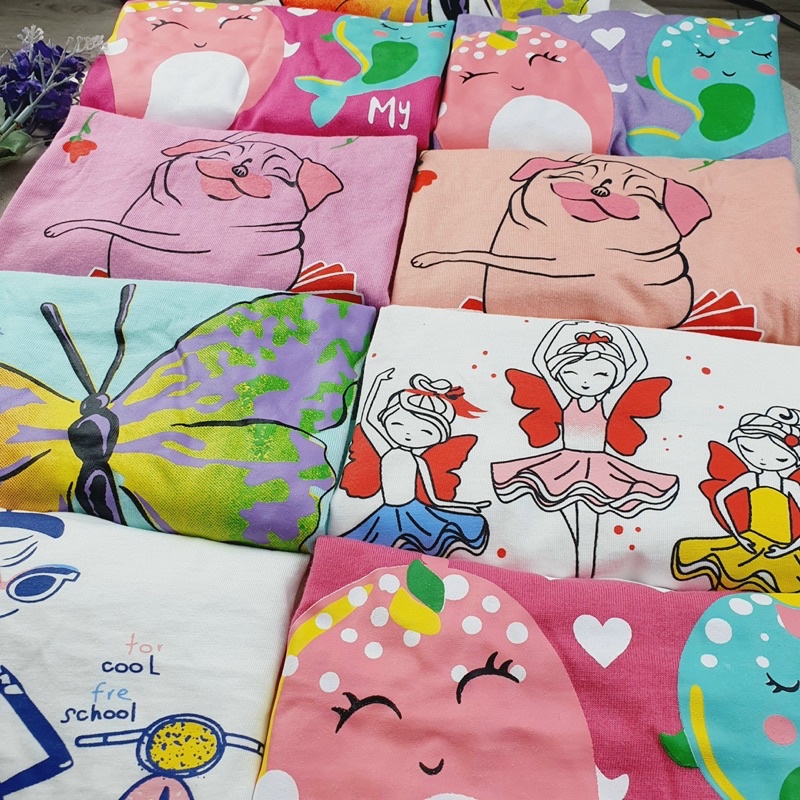 Bộ Cotton Bé Gái 10-25kg, Bộ Quần Áo Bé Gái Cotton