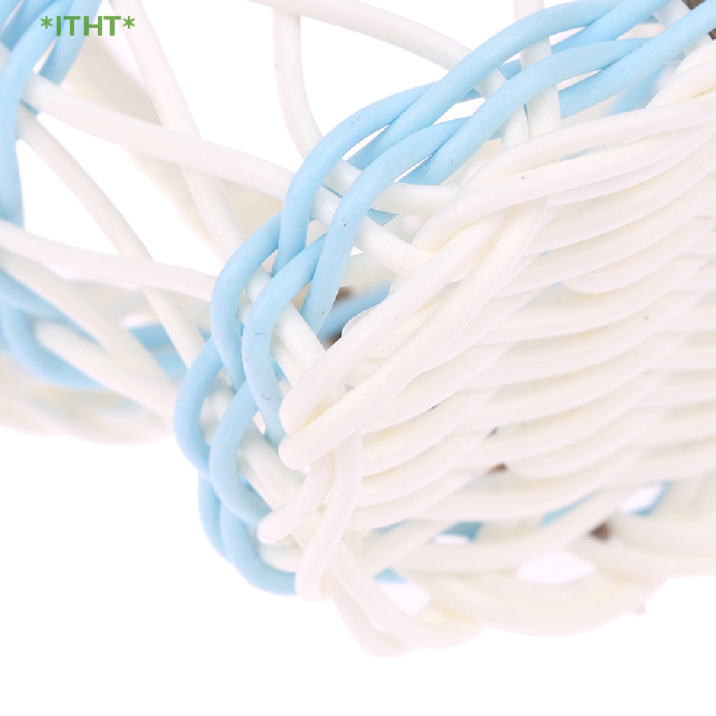 1 Giỏ Đan Mini 1: 12 Dùng Để Trang Trí Nhà Búp Bê Mới
