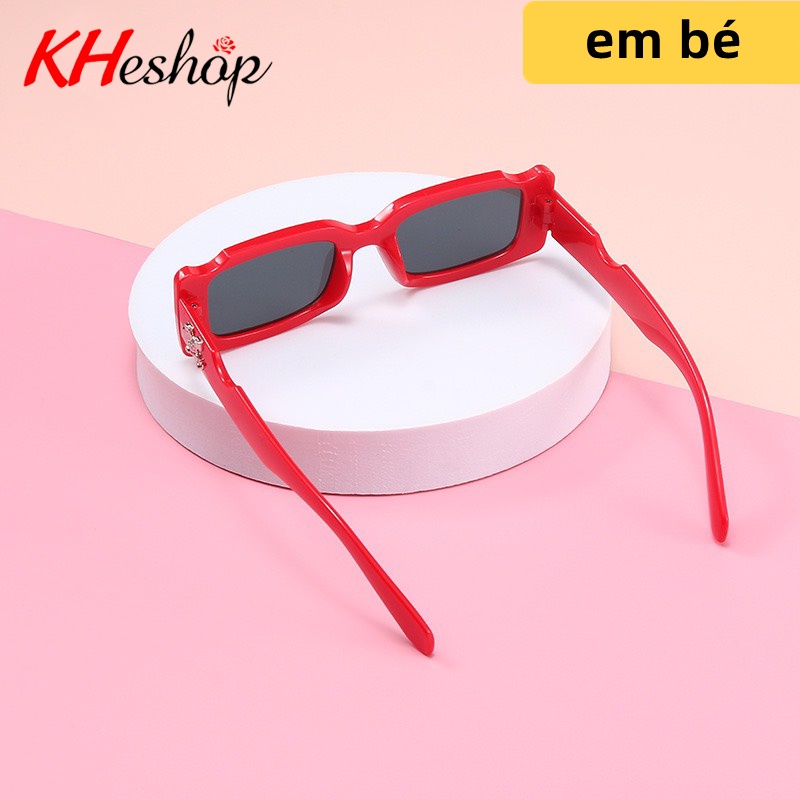 Kính mắt Trẻ Em thời trang Âu Mỹ, phong cách Retro Thiết kế gọng Lõm cùng hoa văn độc đáo mã Y8850