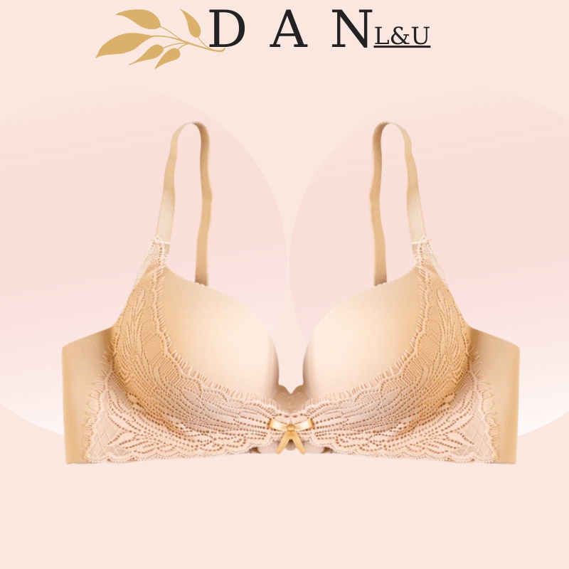 Áo Ngực Không Gọng Mút Mỏng Thông Thoáng Tôn Vòng 1 DAN L&amp;U A16