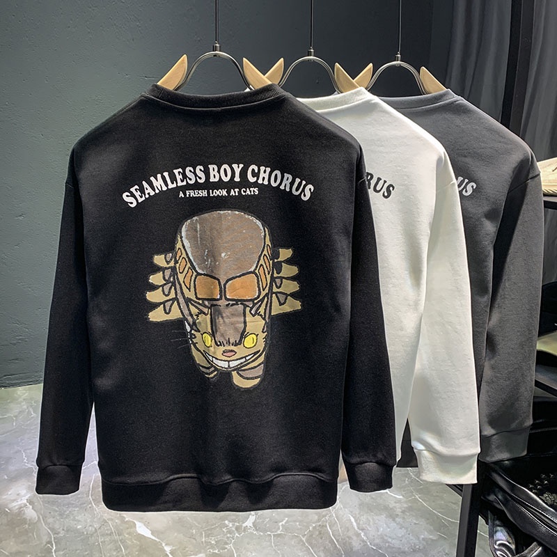 Áo nỉ thu đông dài tay nam nữ in hình 3D,áo dài tay nam nữ cao cấp SW635