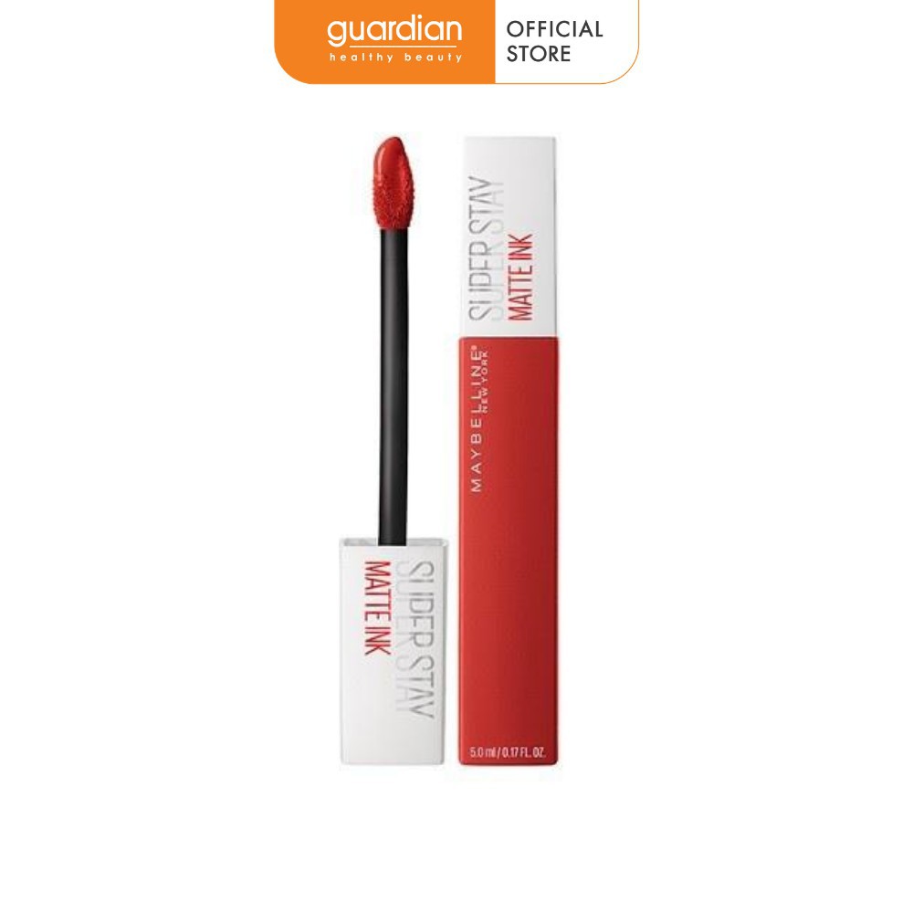 Son kem chuẩn lì giữ màu 16h Maybelline Super Stay Matte Ink Phiên Bản City (5ml) Tông 118 Dancer ྇