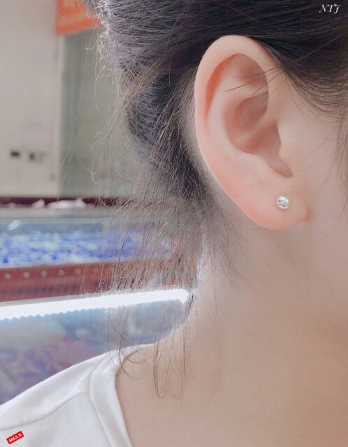 Bông tai nụ bạc ta-BM40