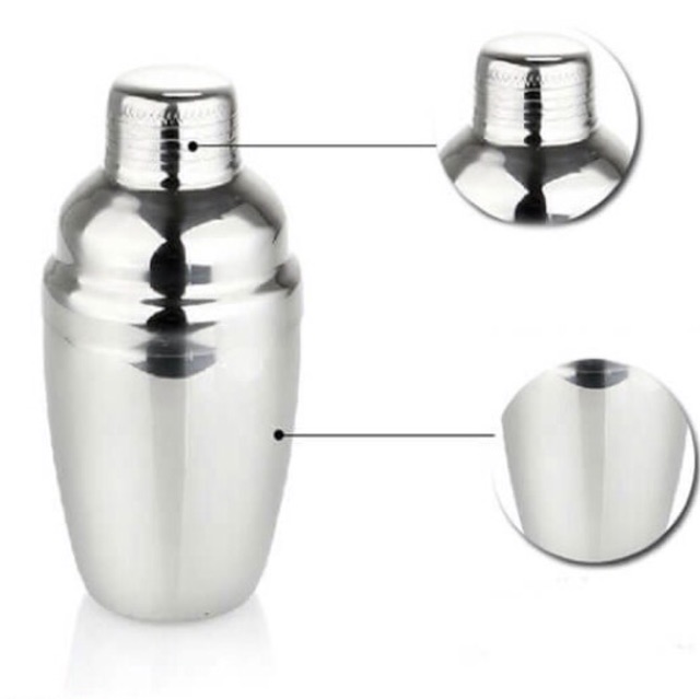 Bình Lắc Shaker Inox Pha Chế Các Loại Nước Uống