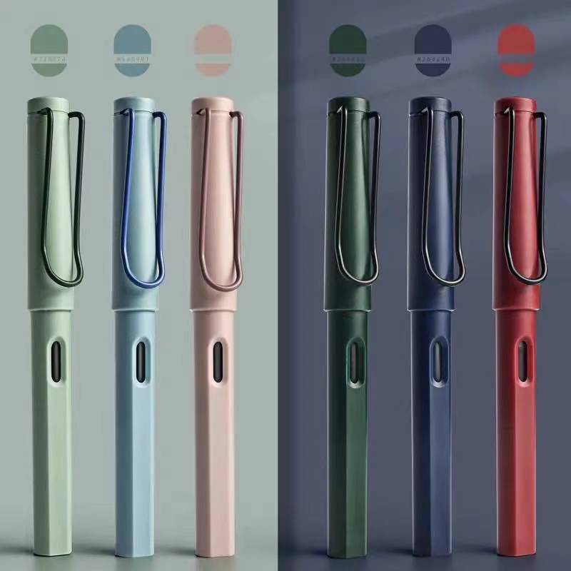 1 CÁI EF 0,38MM bút máy bút viết Morandi cổ điển Fountain Pen Thư pháp Chữ ký Viết