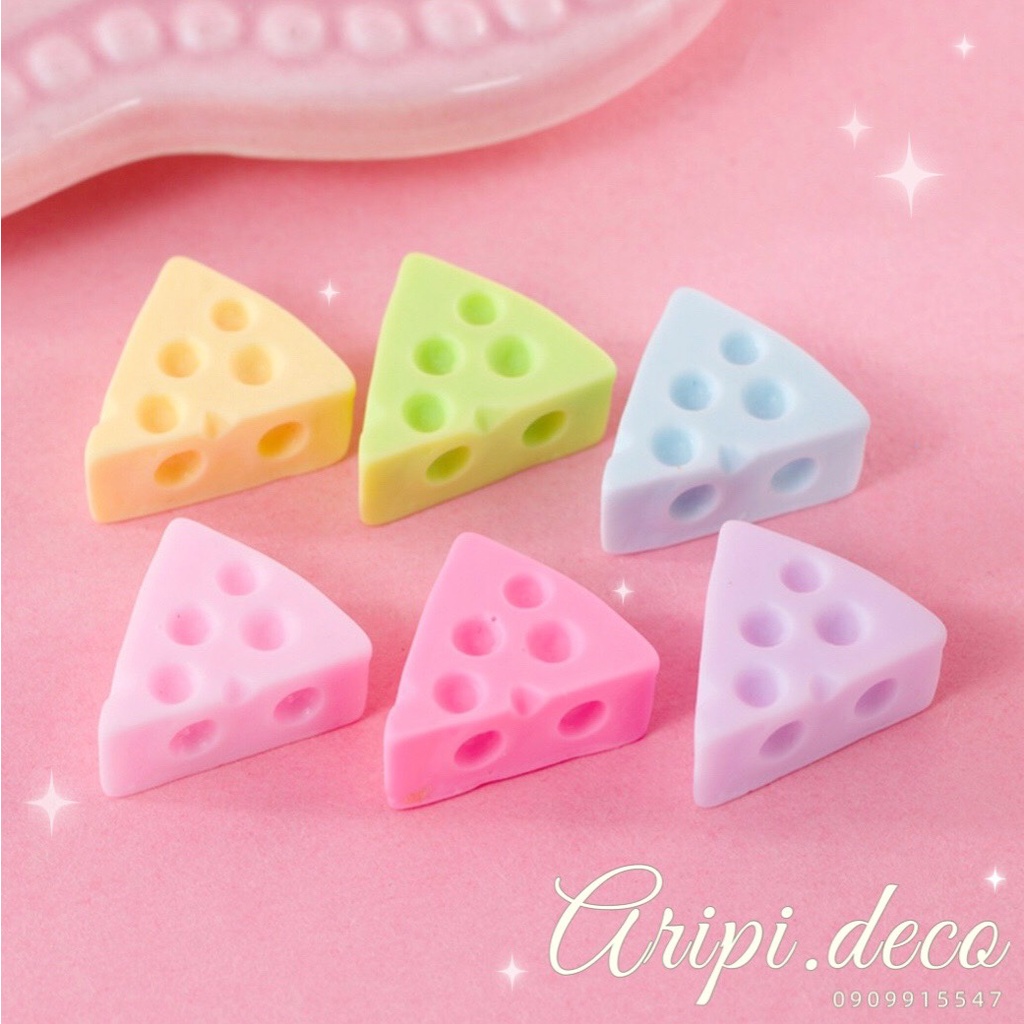 Charm pastel phomai B74 /Nguyên liệu làm slime resin trang trí