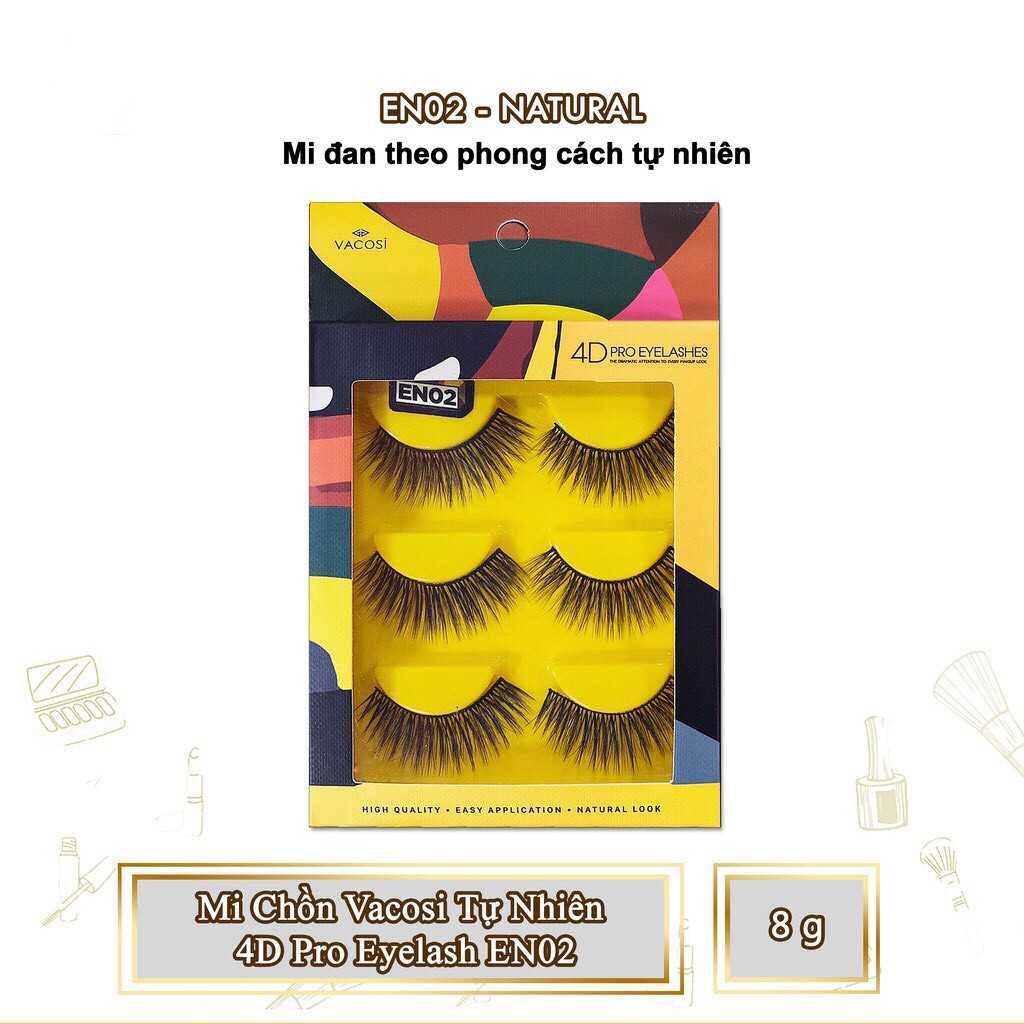 Lông mi giả Vacosi 4D Pro Eyelashes