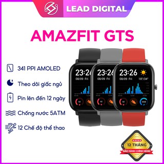 Đồng hồ thông minh Amazfit GTS - Bản Quốc Tế - DGW Phân Phối - Bảo hành Chính Hãng 12 tháng