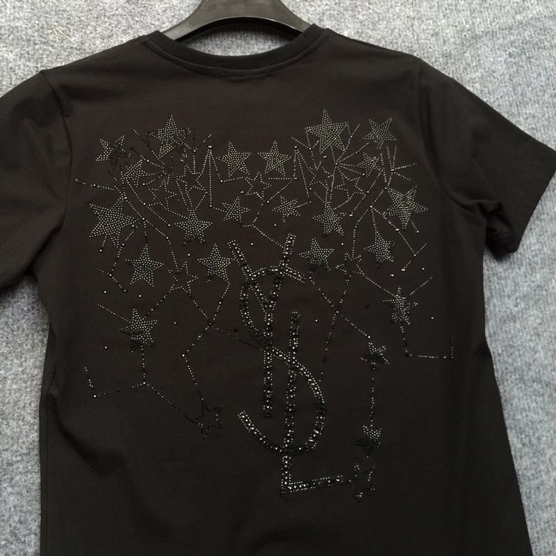 Áo phông YSL đính đá sao-2205