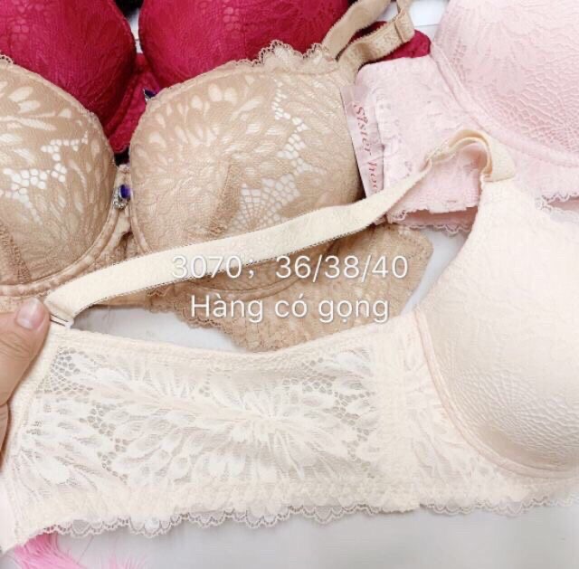 Áo lót gom đẩy ngực dây bản to gen mỡ