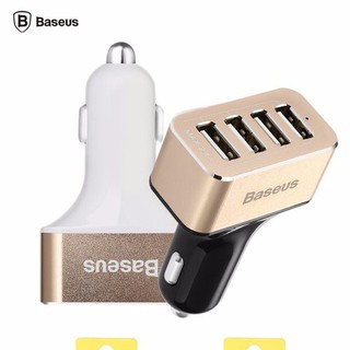 Củ sạc trên xe hơi 4 cổng hiệu Baseus - 9.6A - 4USB-BASEUS