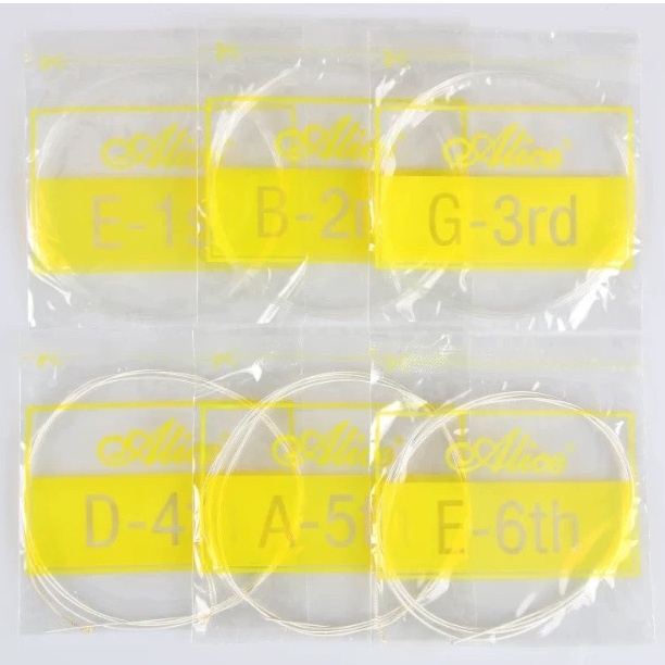Dây lẻ guitar classic dây nilon Alice A106 dây đàn ghita classic chính hãng Enzi