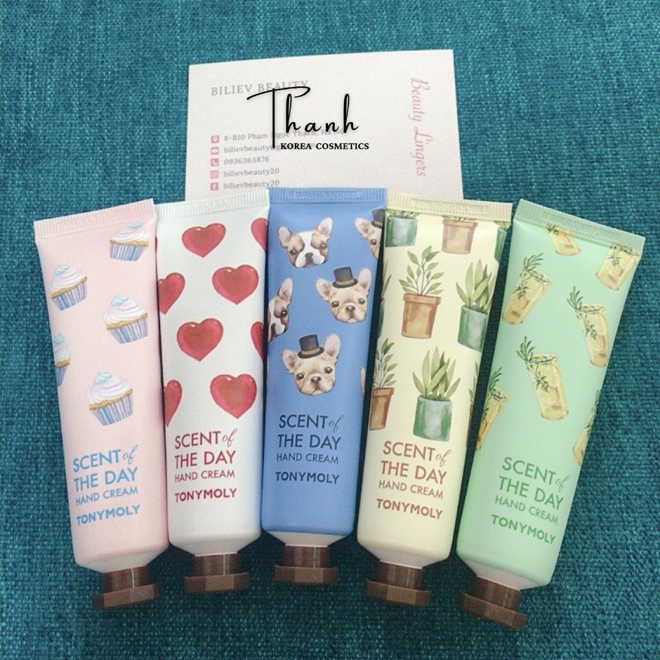 Kem Dưỡng Da Tay TONYMOLY Sử Dụng Ngày Và Đêm,Làm Mềm Mịn, Dưỡng Ẩm Da Tay 30ml