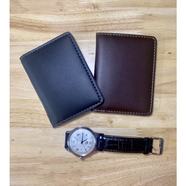 |Ảnh Thật| Ví Đựng Card Nam Nữ size mini chất liệu da PU - HALLO STORE
