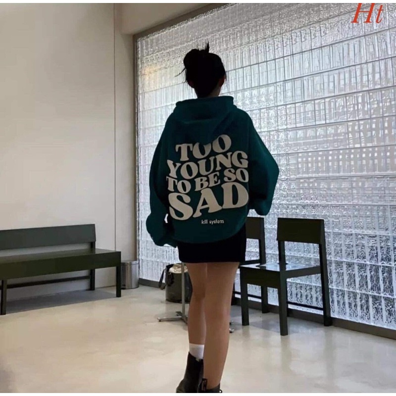 Áo hoodie TOO 2 chất H2A866