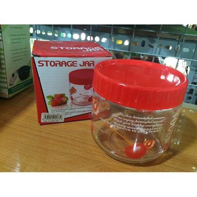 lọ(hũ) thủy tinh 750ml