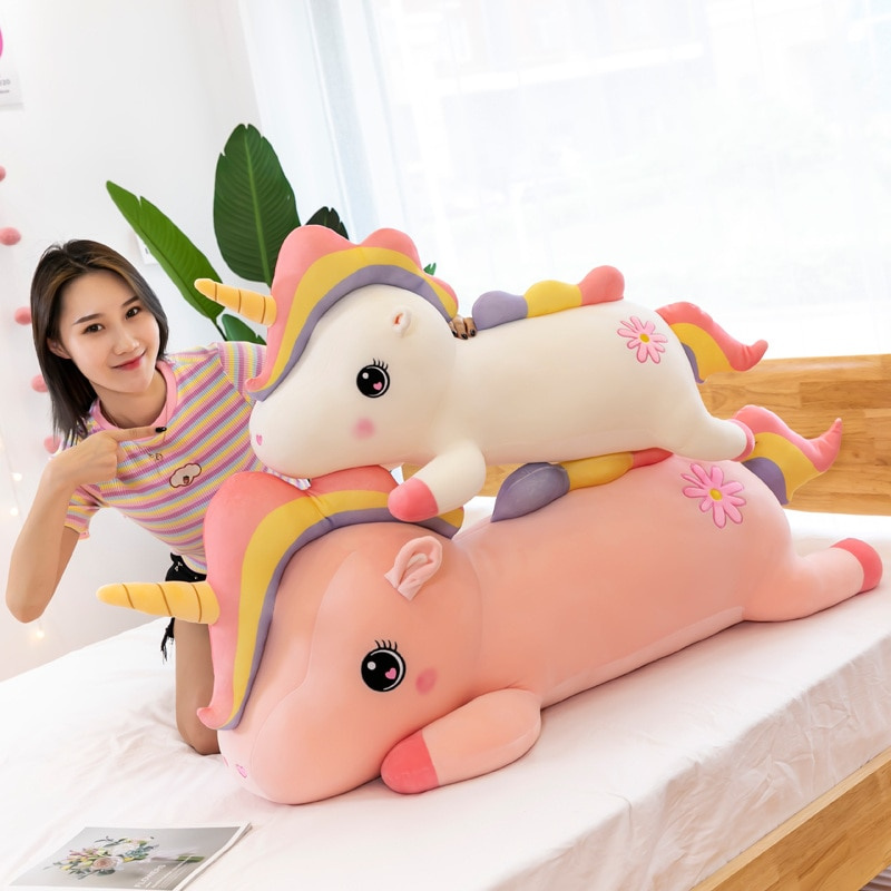 Kỳ Lân Nhồi Bông Mềm Mại Trang Trí Phòng Bé