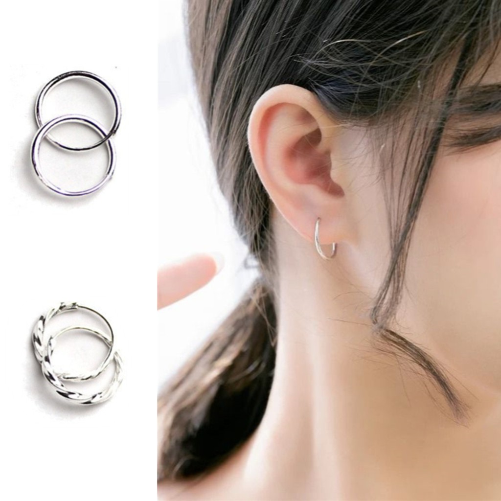 Khuyên Tai Đơn Giản Phong Cách Hàn Quốc A03