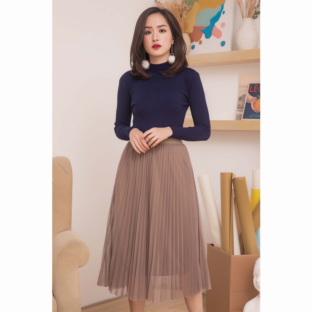 KOKA Chân váy xếp ly voan 06004 | BigBuy360 - bigbuy360.vn