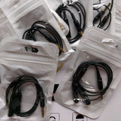 Cáp Chia 2 Tai Nghe, Cáp Chia 2 Cổng 3.5mm Dây Chia Từ 1 Ra 2 Tai Nghe Đầu Nhôm Jack Cắm 3.5Mmm