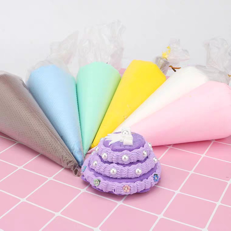 Set 10 túi nilong bắt kem cho bánh kem, bánh sinh nhật