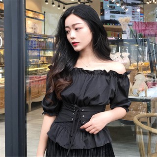 (ORDER) Áo sơ mi thắt eo dáng đẹp