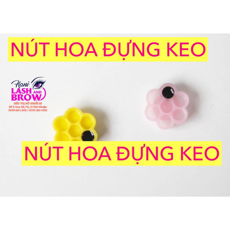 NÚT, NHẪN ĐỰNG KEO NDK Hani Đựng keo nối mi