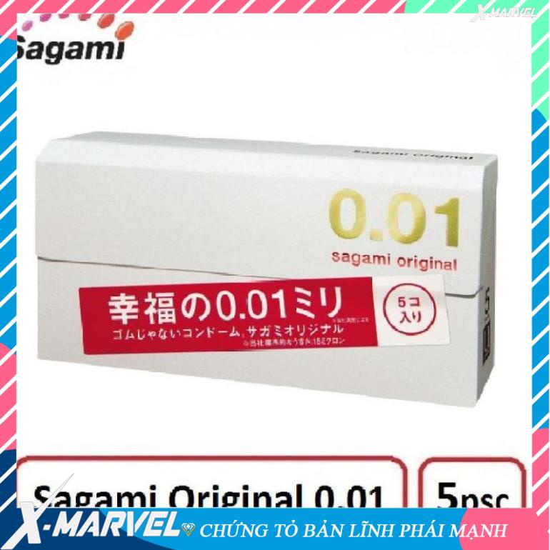 Bao cao su Sagami 0.01 siêu mỏng nhất TG /áo mưa