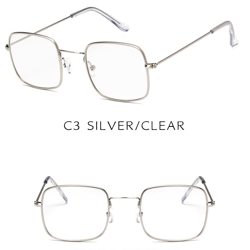 Kính mát gọng vuông phong cách  Hàn Quốc cổ điển