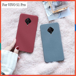 Ốp điện thoại silicone mềm mặt nhám siêu mỏng cho VIVO S1 Pro
