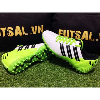 Giày đá banh- 3 MÓN 200K  STORM NEMEZIZ 18.2( trắng lá ) giày đá bóng, đá banh nhân tạo TF, futsalG IC, FG, giá rẻ