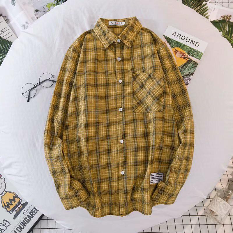 Áo sơ mi tay dài kẻ sọc thời trang thu đông cho bé trai | BigBuy360 - bigbuy360.vn