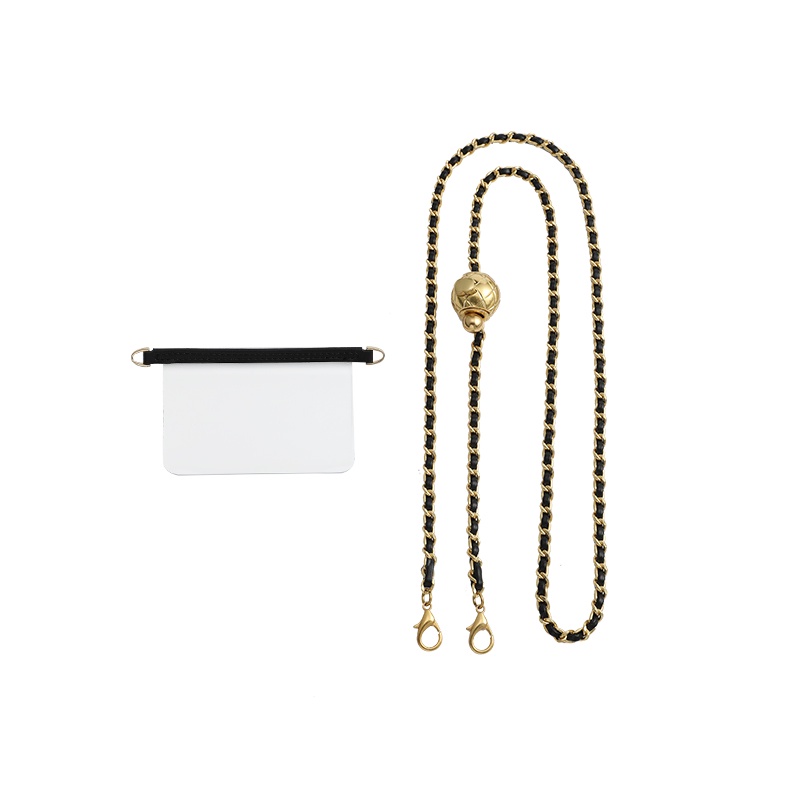 Phụ Kiện Dây Đeo Túi Xách / Ví Đựng Thẻ Chanel leboy Cỡ Nhỏ Phối Dây Xích Đeo Chéo Màu Vàng