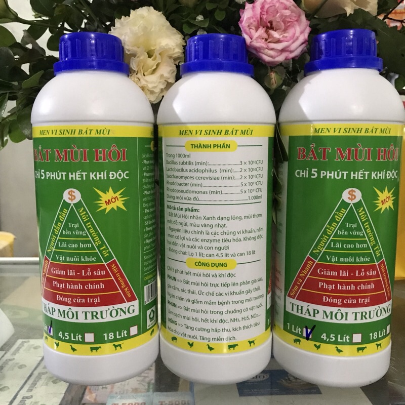 Bắt mùi hôi chuồng trại 1L