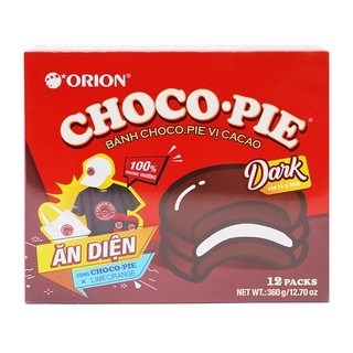 Bánh Chocopie Dark Orion Vị Cacao 12 Cái 360g_BMARTVIETNAM - BM993