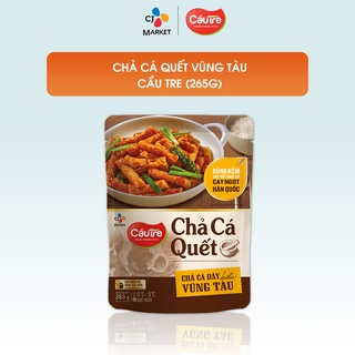 [HCM] Chả cá quết Cầu Tre - Chả cá sợi Vũng Tàu 265g (Tặng kèm xốt Hàn Quốc)