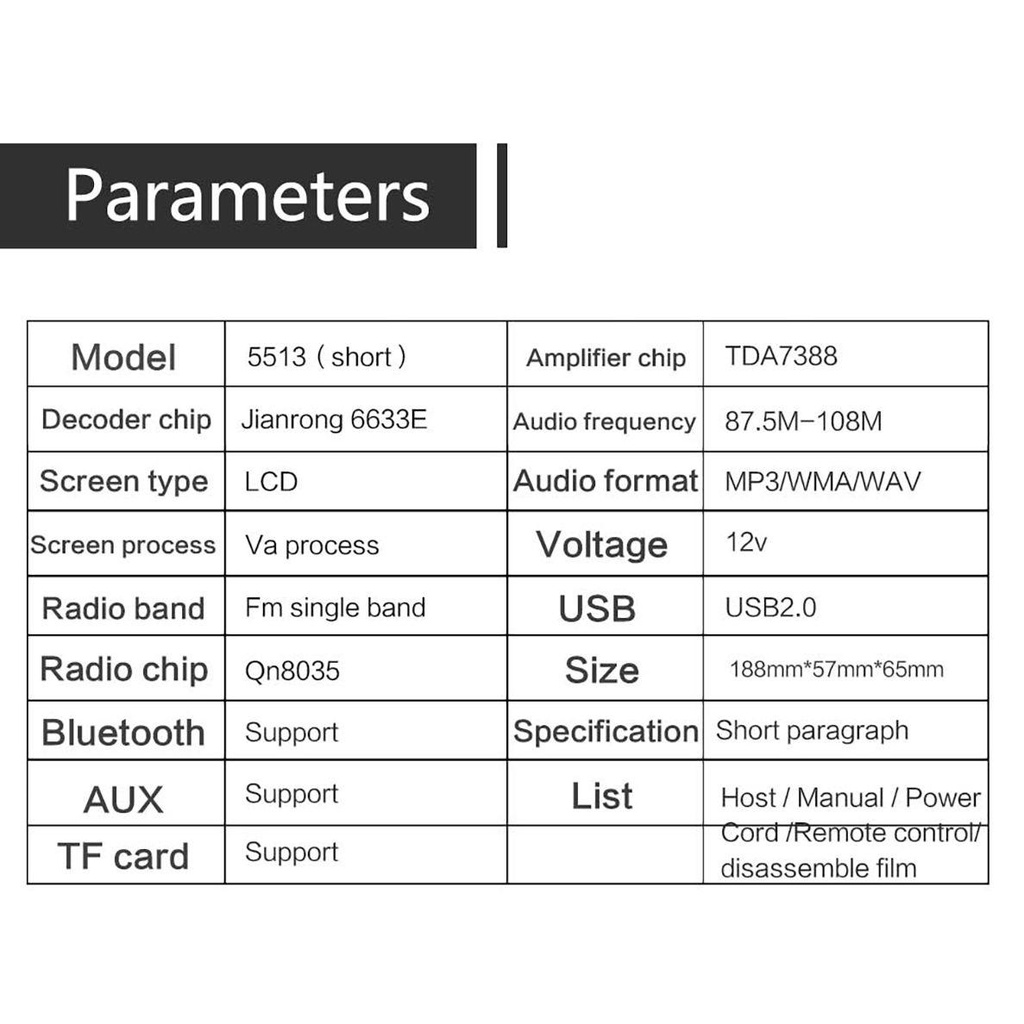 Máy Phát Nhạc FM Không Dây Phong Cách Retro Cho Xe Hơi