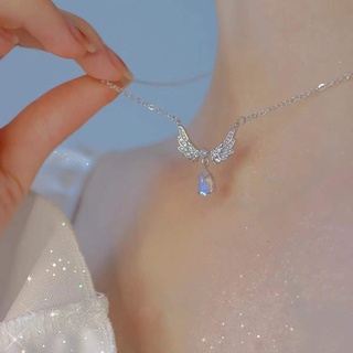 Vòng cổ Bell Mew thiên thần đính đá thanh lịch VC152