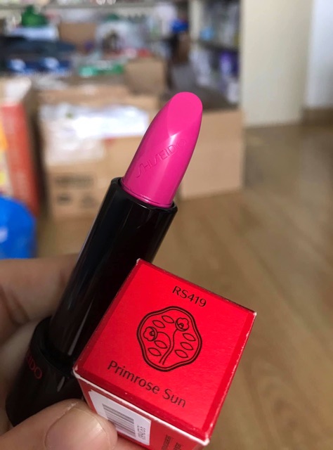 Son môi Shiseido Rouge Rouge Lipstick 4g