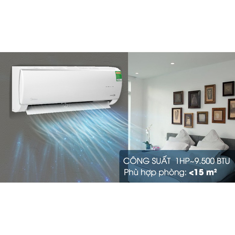 Máy lạnh Midea Inverter 1 HP MSAFA-10CRDN8 (Miễn phí giao tại HCM-ngoài tỉnh liên hệ shop)